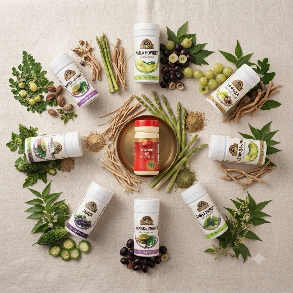 Ayurvedic powders