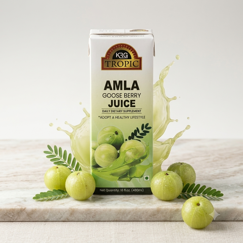 KRG Tropic Amla (Gooseberry) Juice - 480ml (16 fl oz)