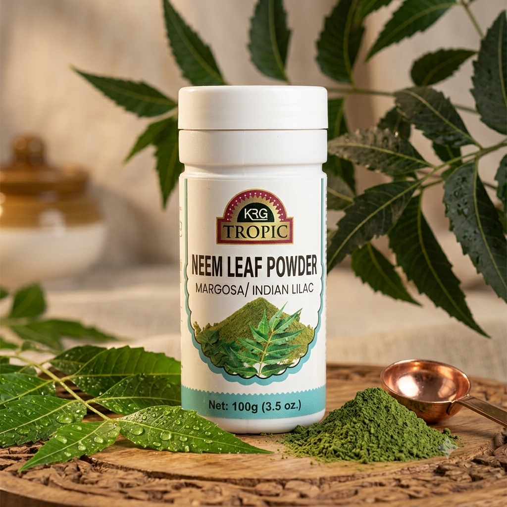 KRG Tropic Neem Leaf Powder (Margosa / Indian Lilac) - 100g
