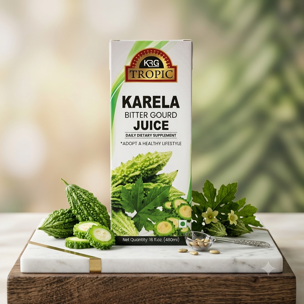 KRG Tropic Karela (Bitter Gourd) Juice - 480ml (16 fl oz)