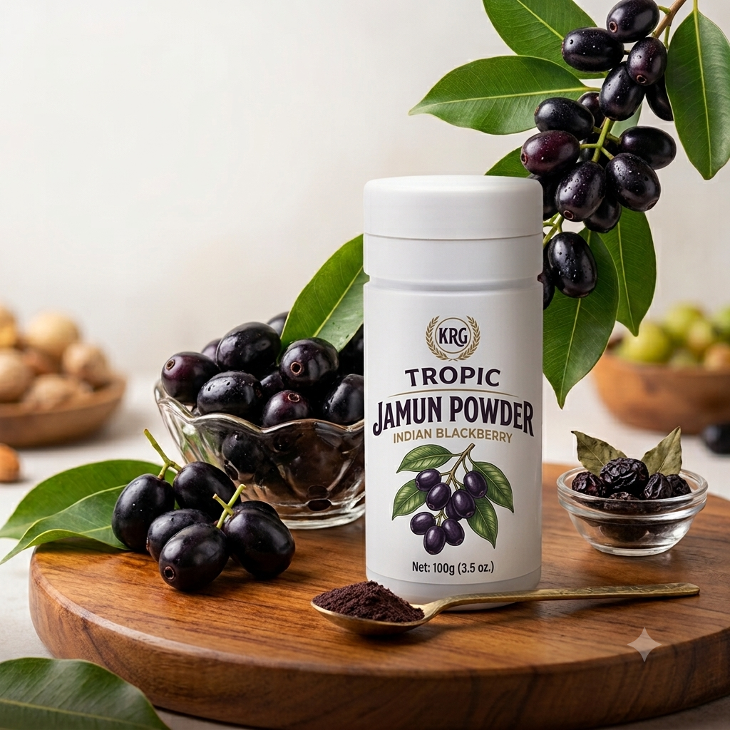 KRG Tropic Jamun Powder (Indian Blackberry) - 100g