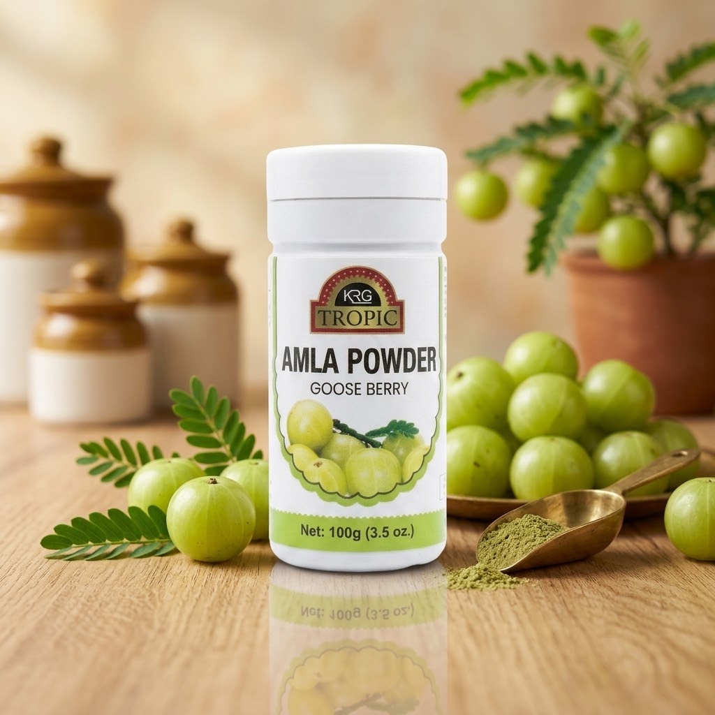 KRG Tropic Amla Powder (Gooseberry) - 100g