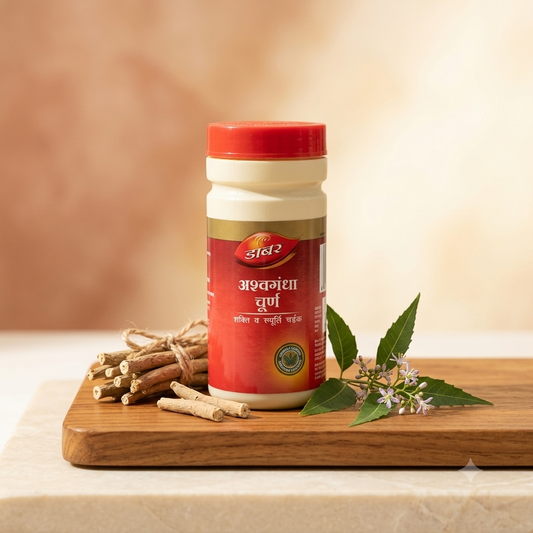 Dabur Ashwagandha Churna - Ayurvedic Wellness Supplement